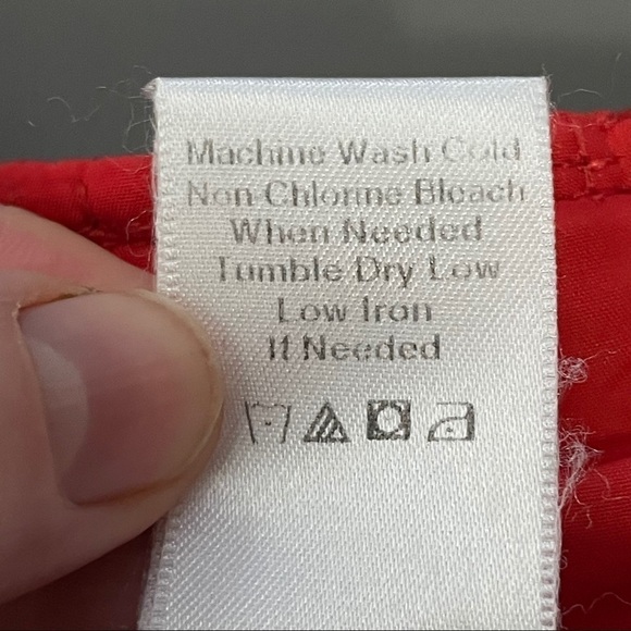 Coldwater Creek Grannycore Sweater Jacket – Quilted Front – Zip Up – Red – Size - Picture 14 of 16